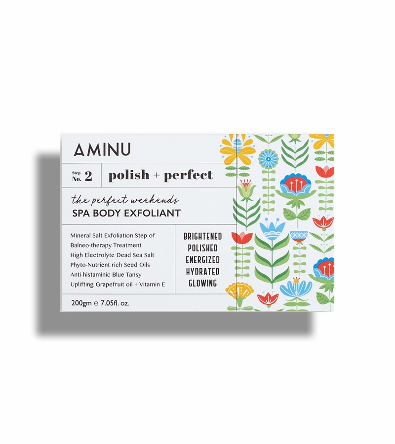 Aminu Skincare + body scrubs & exfoliants + The Perfect Weekends - Spa Body Scrub + 200gm + deal