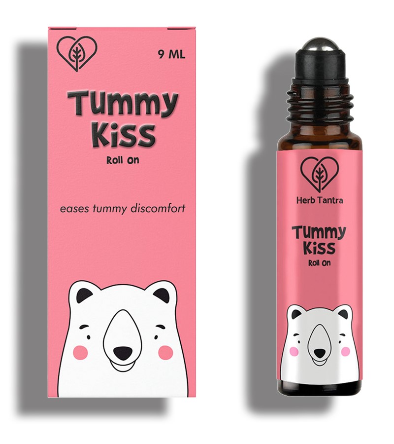 Herb Tantra + pain relief + Tummy Kiss Kids Roll On For Stomach Issues + 9 ml + shop