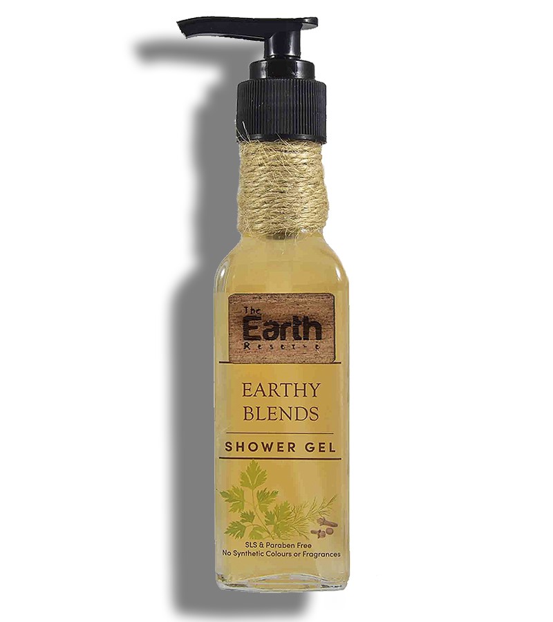 The Earth Reserve + body wash + Earthy Blends Infused Shower Gel + 100 ml + buy
