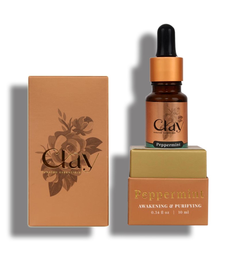 Clay Essentials + essential oils + Peppermint Essential Oil + 10 ml + online