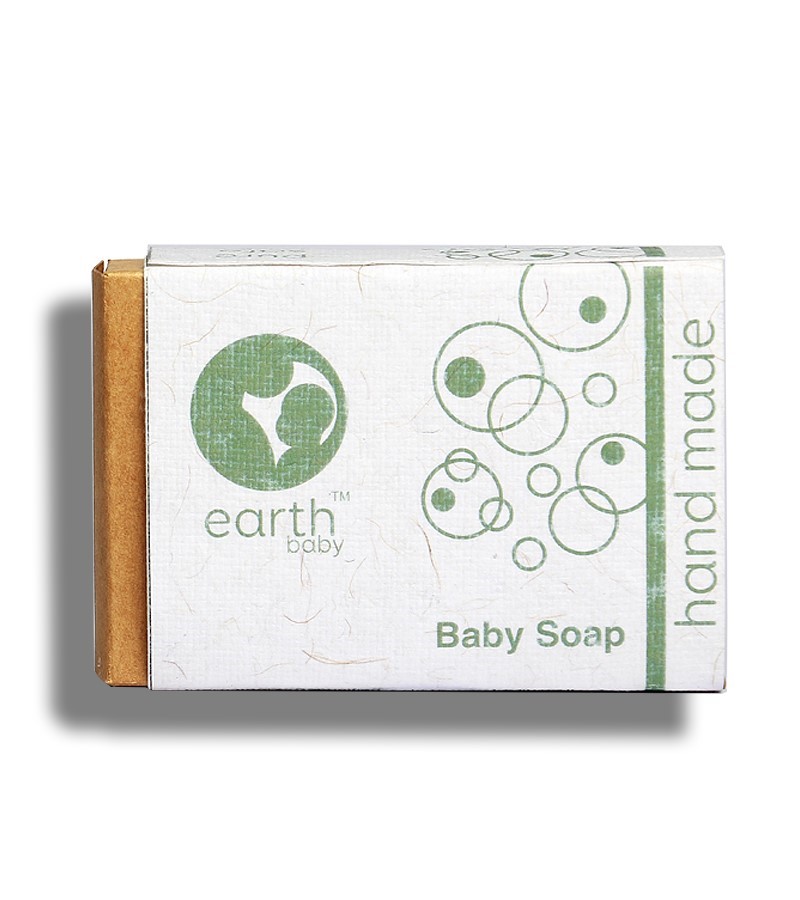 earthBaby + baby bath & shampoo + Handmade Baby Soap + 100 gm + buy