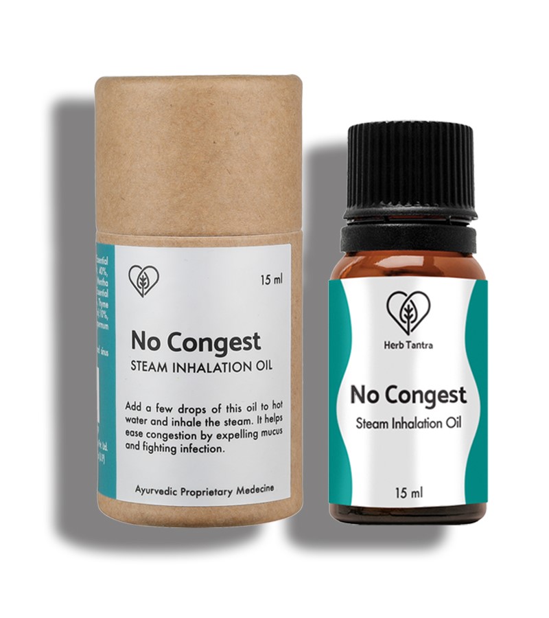 Herb Tantra + pain relief + No Congest-Steam Inhalation Essential Oil + 15 ml + online