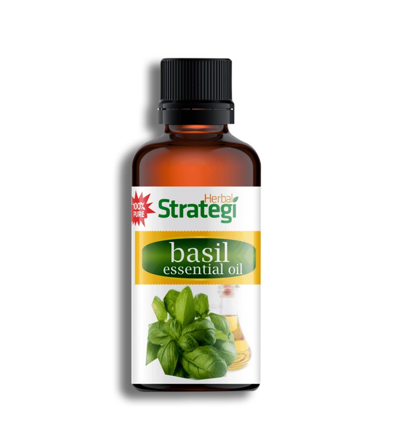 Herbal Strategi + essential oils + Essential Oils + Basil + buy