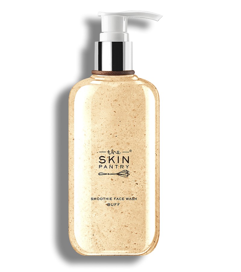The Skin Pantry + face wash + scrubs + Facewash Smoothie Buff For Normal To Dry Skin + 200 ml + buy