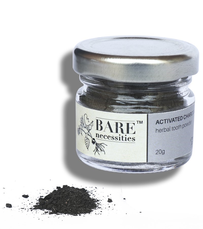 Bare Necessities + toothpaste & tabs + Activated Charcoal Toothpowder + 20 gm + shop