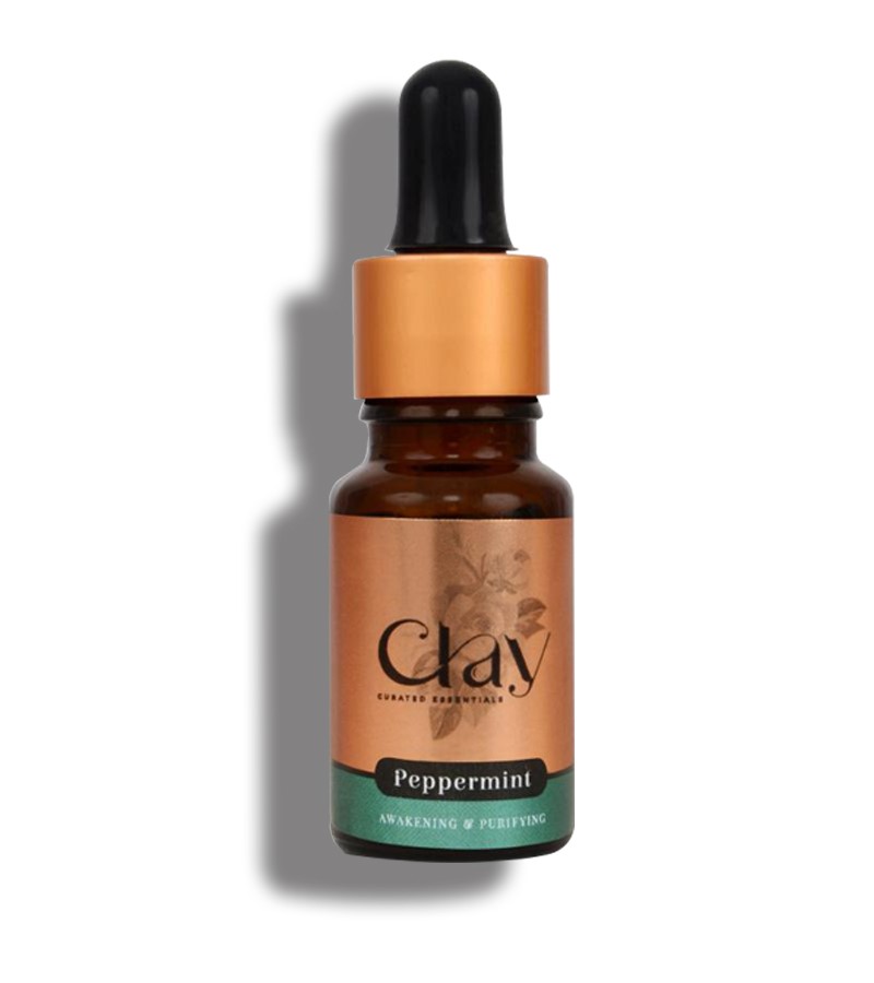Clay Essentials + essential oils + Peppermint Essential Oil + 10 ml + buy
