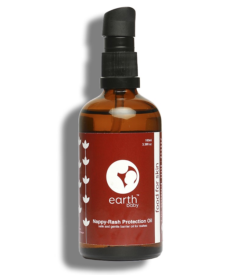 earthBaby + oils & creams + Nappy Rash Protection Oil 99.9% Certified Natural Origin + 100 ml + buy