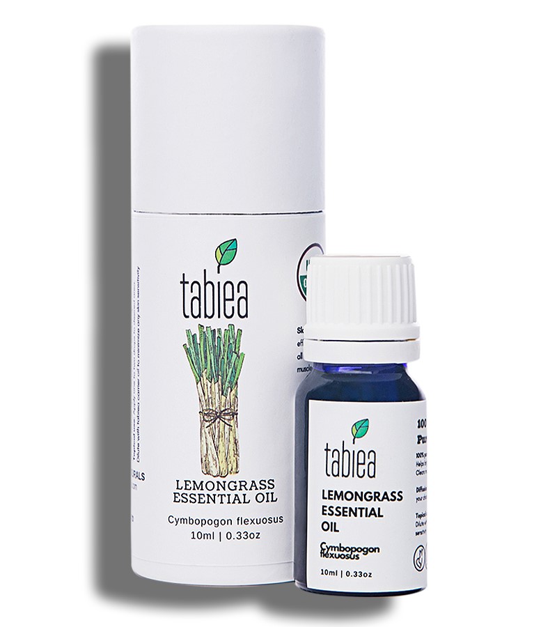 Tabiea + essential oils + Lemongrass Essential Oil Organic + 10 ml + shop