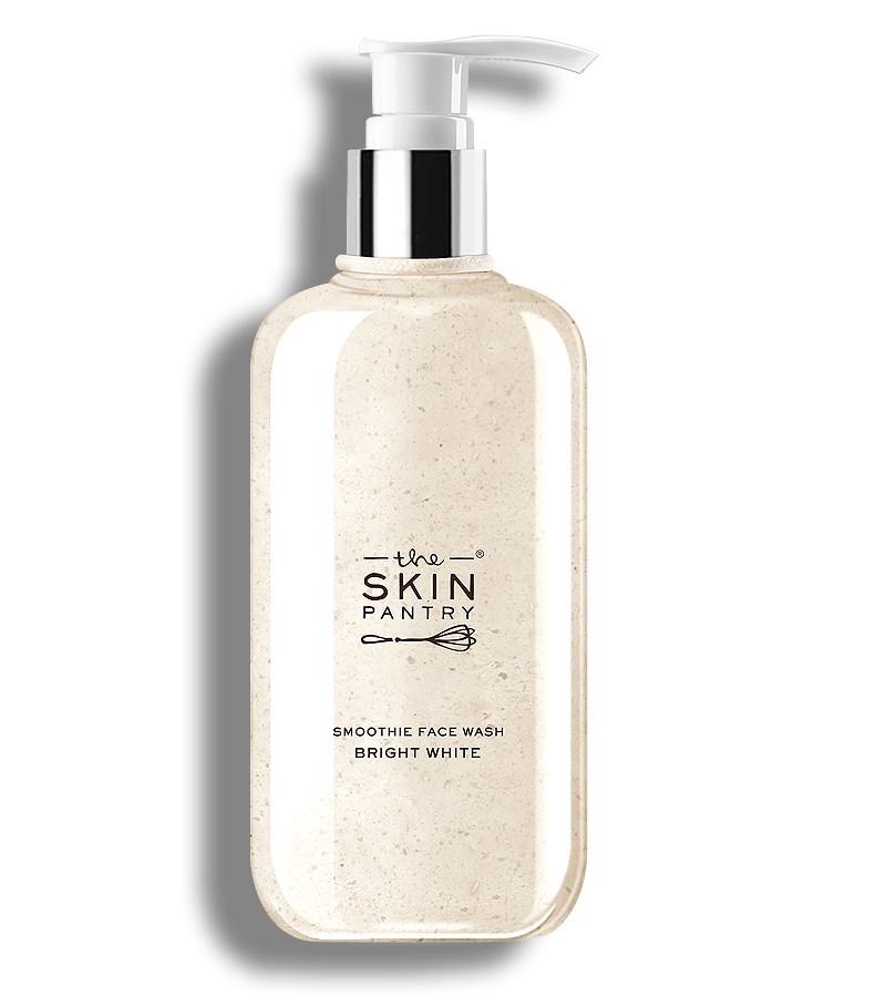 The Skin Pantry + face wash + scrubs + Facewash Smoothies Bright White For All Skin Types + 200 ml + buy
